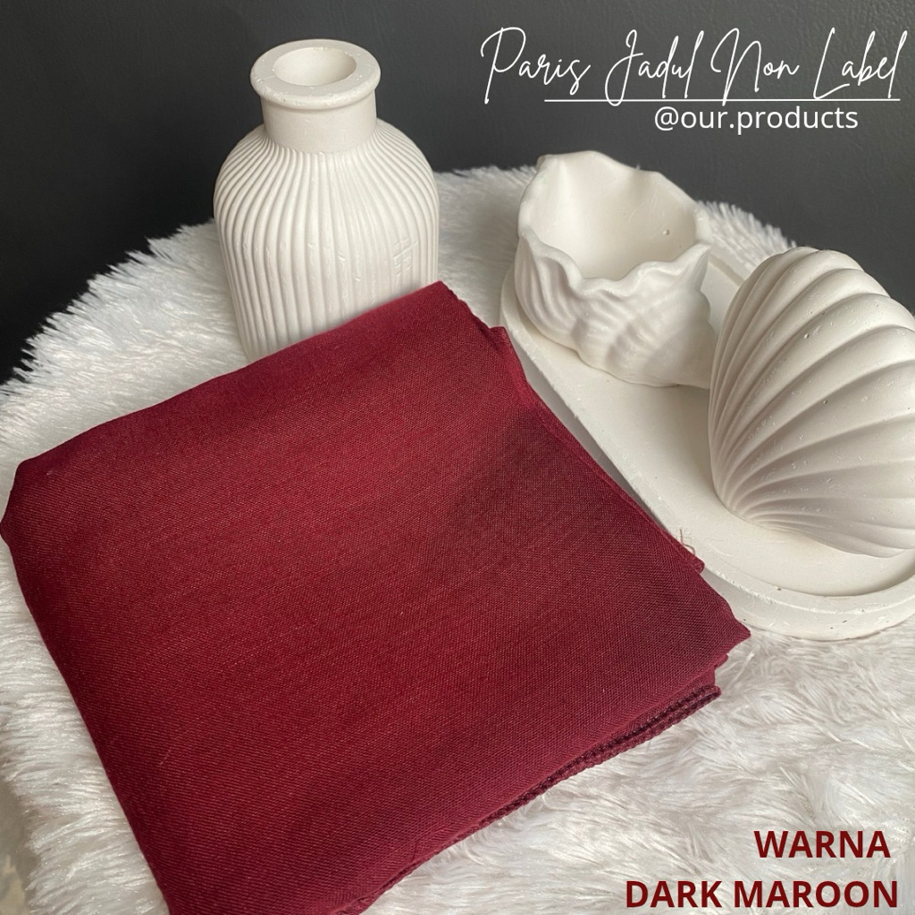 OLD SCHOOL PARIS SQUARE NON LABEL / OLD SCHOOL PARIS HIJAB NON LABEL / OLD SCHOOL PARIS