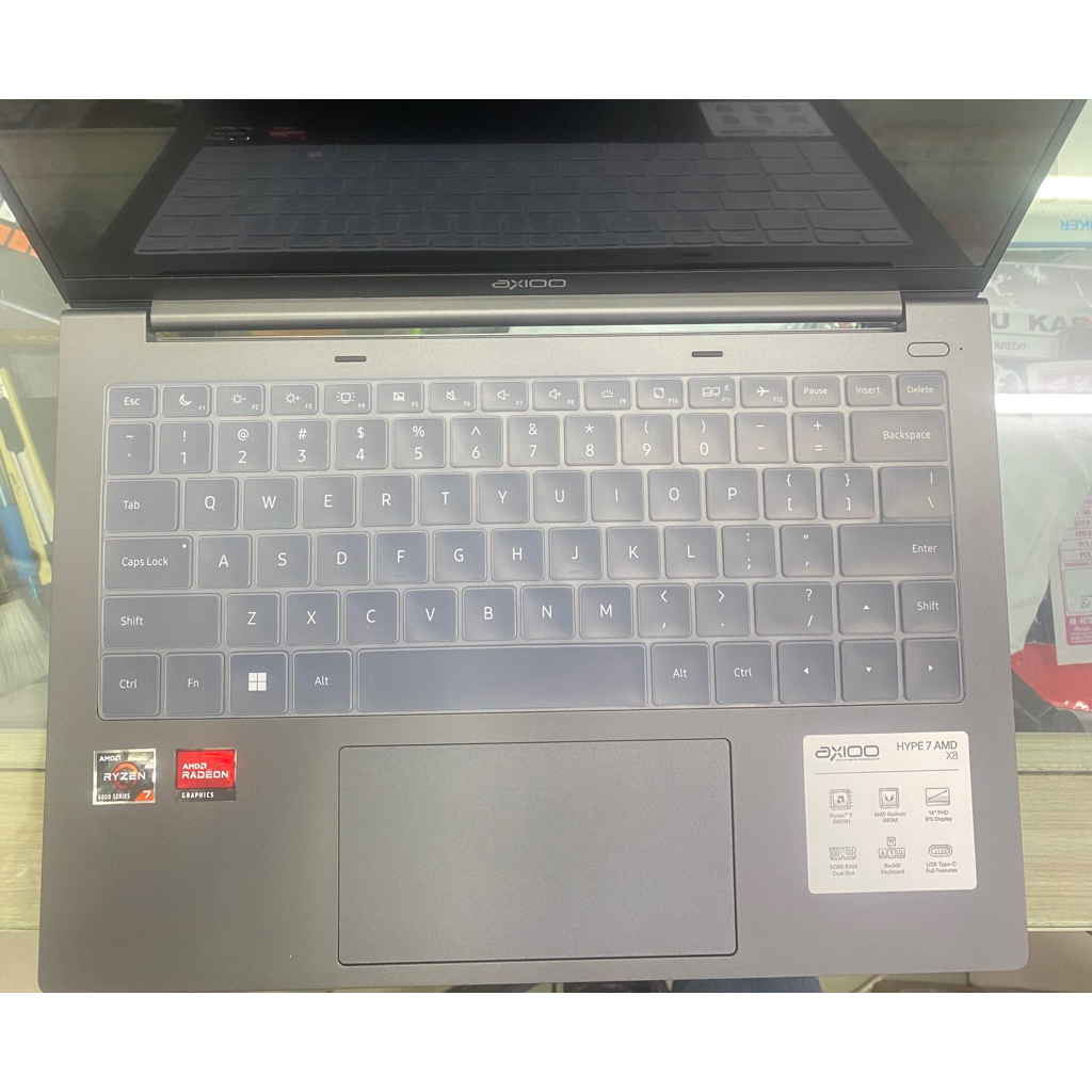 AXIU HYPE 7 X8 X9 ฝาครอบแป้นพิมพ์แล็ปท็อป - HYPE 5 X6