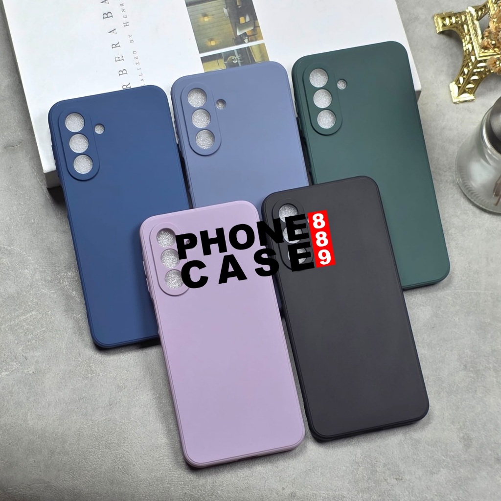 SAMSUNG A17 CASE MACAROON SQUARE LIQUID EDGE SOFT CASE SAMSUNG A17