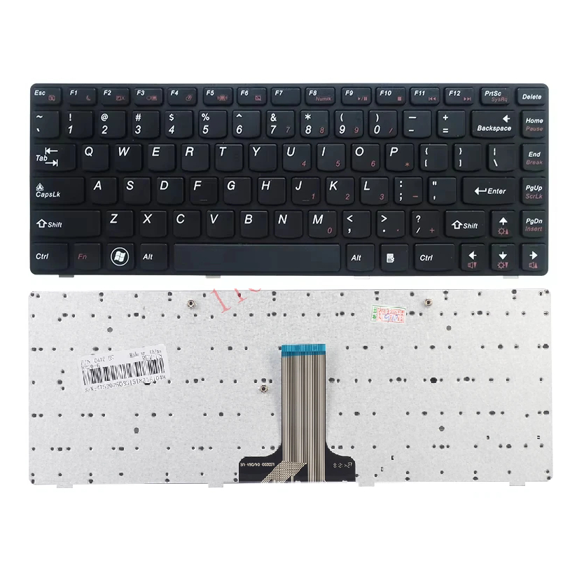 แป้นพิมพ์แล็ปท็อป Lenovo G470 G475 B490 V470 B470 B475E V480C B480 M490