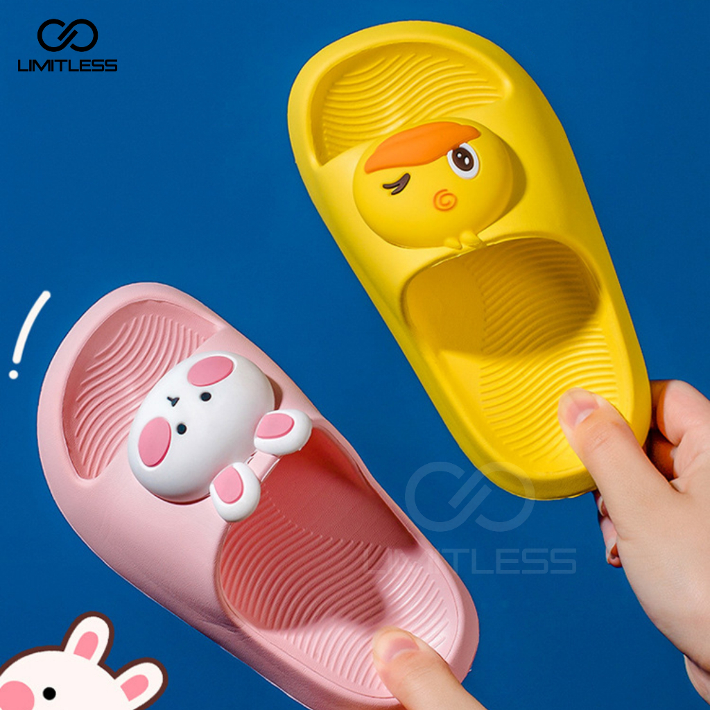 Cestora - GUMMY รองเท้าแตะแบบสวมสําหรับเด็กชายและเด็กหญิง - รองเท้าแตะเยลลี่ตัวละครล่าสุด - ไซส์ 24-