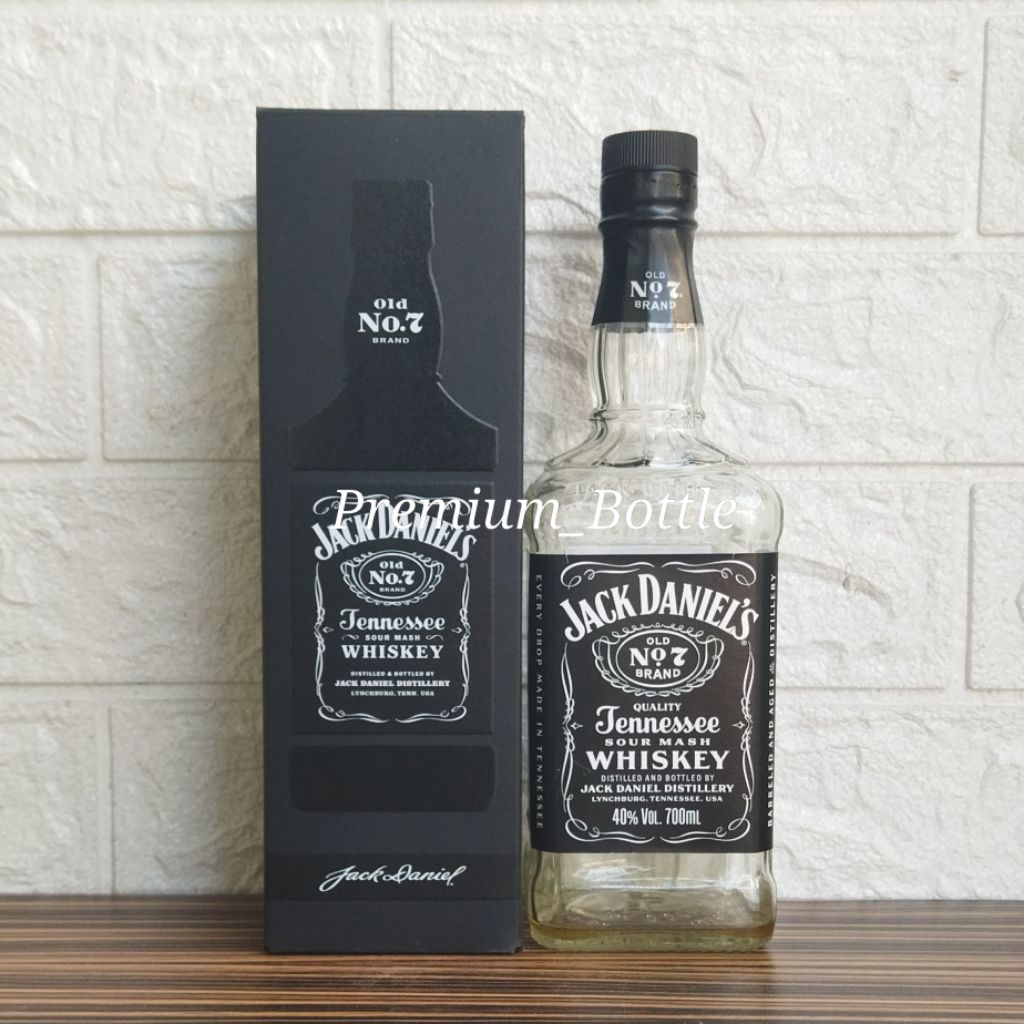 Jack Daniels 700ml ขวดเปล่า + กล่อง
