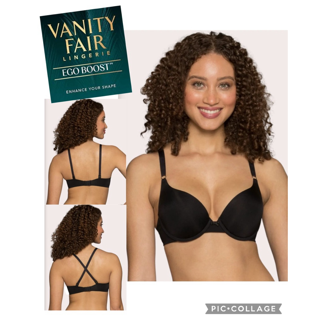 Bra Vanity Fair Pushup Egoboost Black