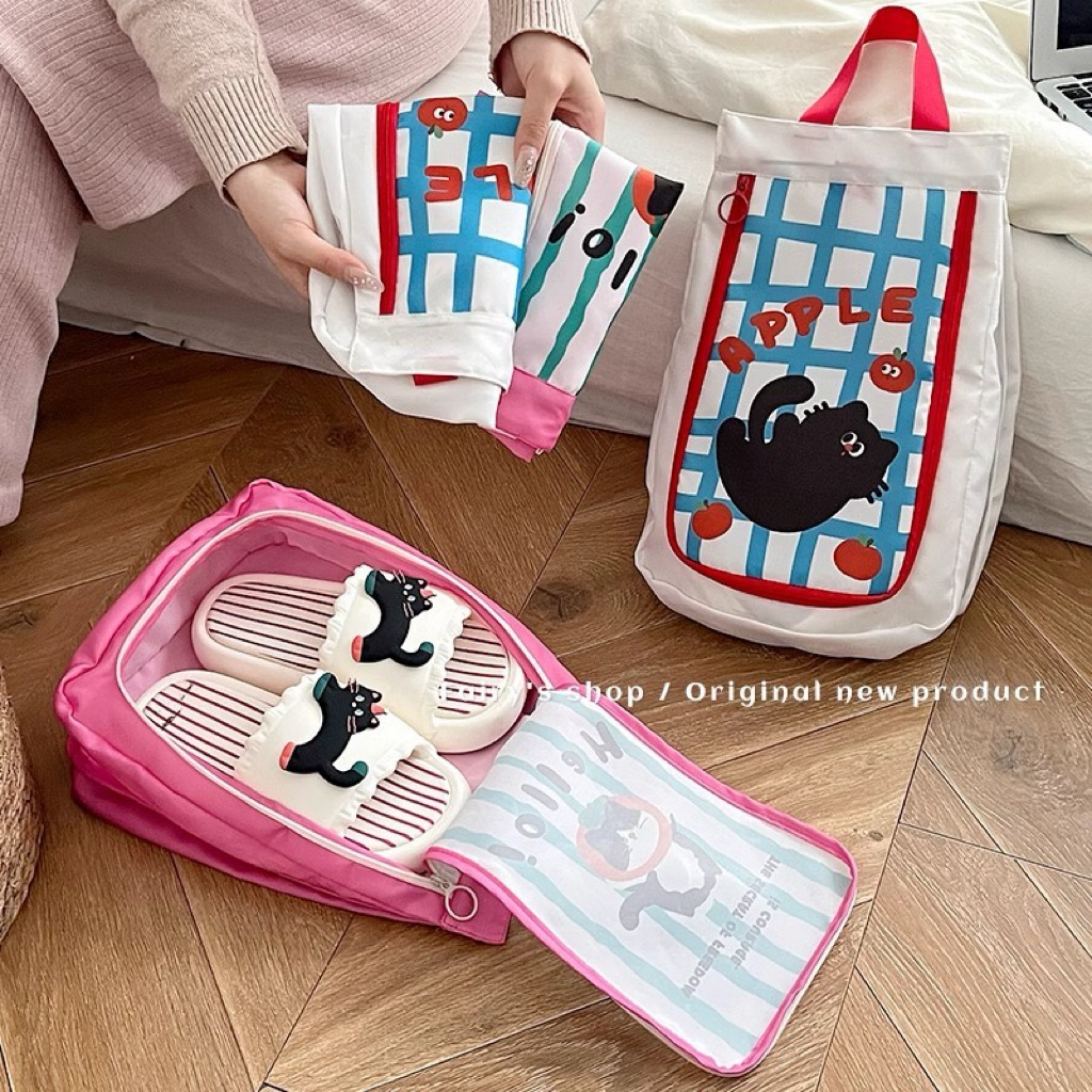 Travel Shoe Bag organizer pouch sports shoes gym tennis padel Travel Shoe Bag outdoor cute Picture f