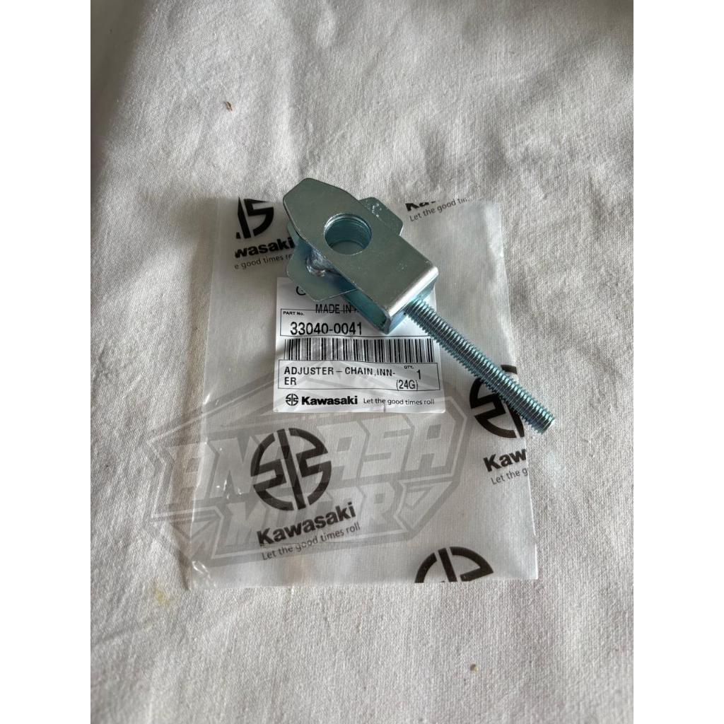 ตัวปรับโซ่การตั้งค่าโซ่ด้านในแขนโซ่ Kawasaki W175 W 175 Original - 33040-0041