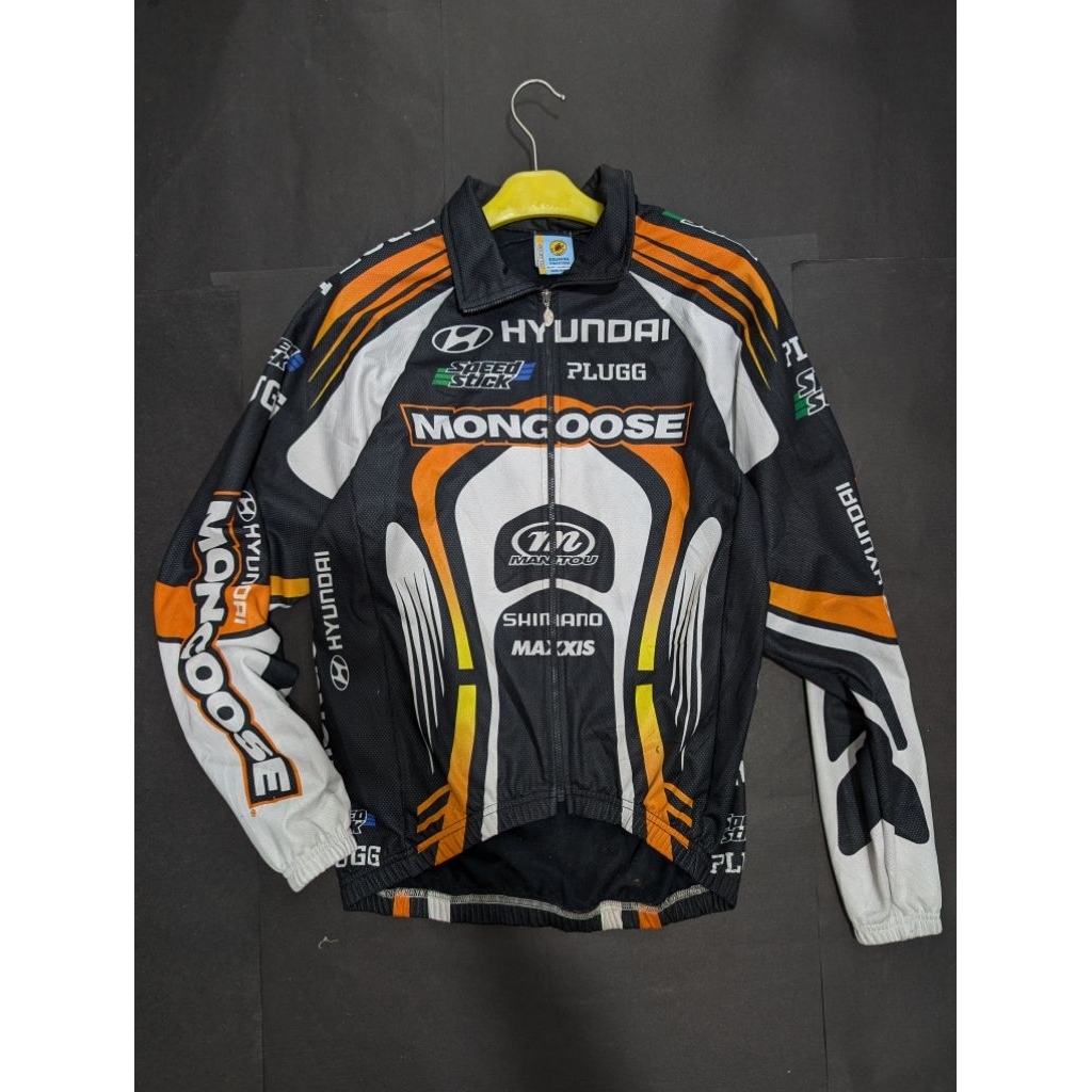 เสื้อแจ็คเก็ตกีฬา MOUNTAIN BIKE / ทีมดาวน์ฮILL SQUADRA DIVISION พิมพ์เต็ม LIKE NEW GOOD SIZE L