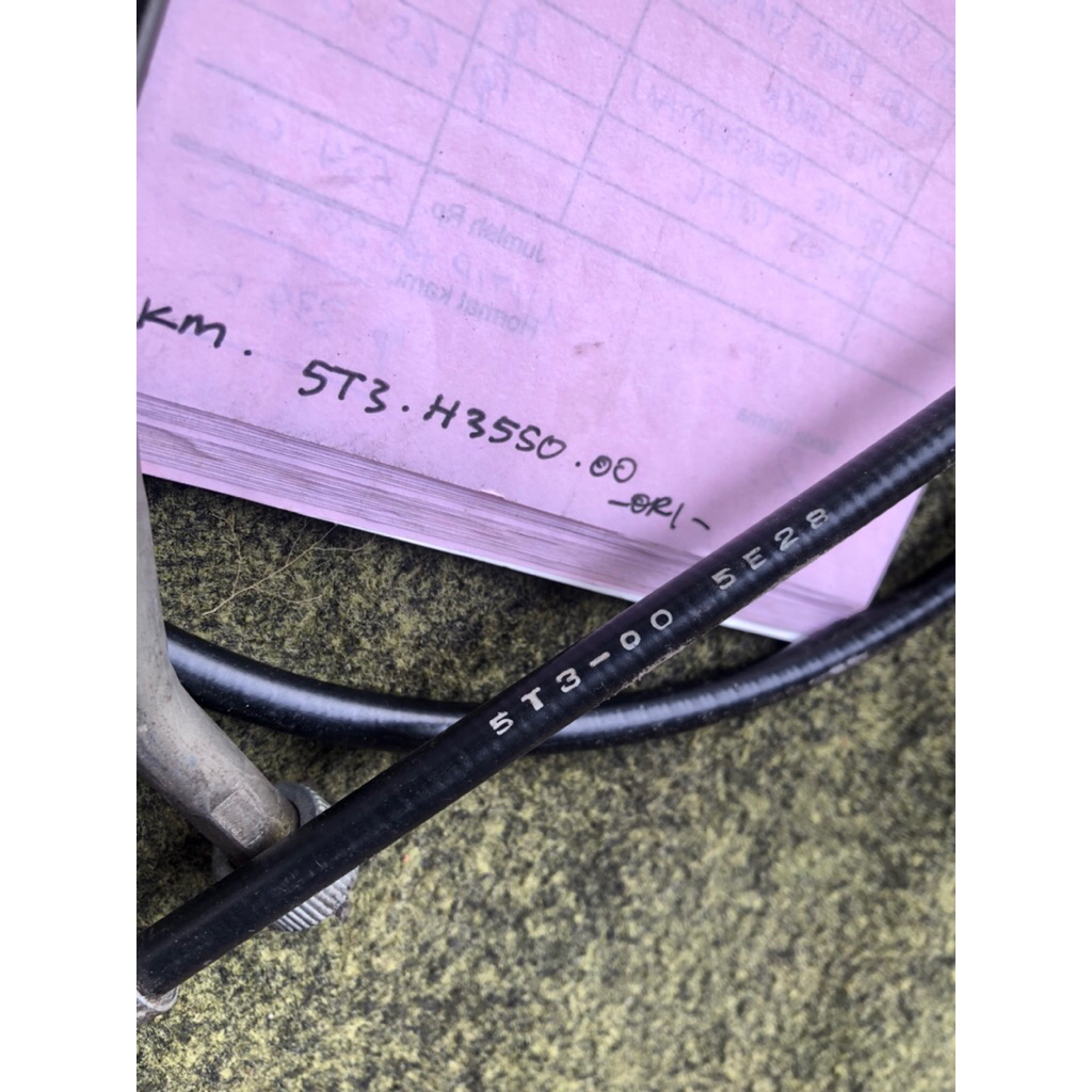 สายวัดความเร็ว km yamaha l2 l2g l2s super l2sn yb100 5t3 เดิม nos lospack