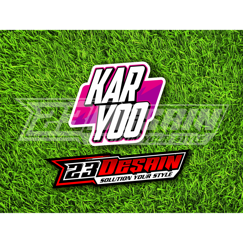 VARIO CARYO สติ๊กเกอร์ KZR สติ๊กเกอร์ KARIO สติ๊กเกอร์ KZRNYAKAKA VARIO KZR
