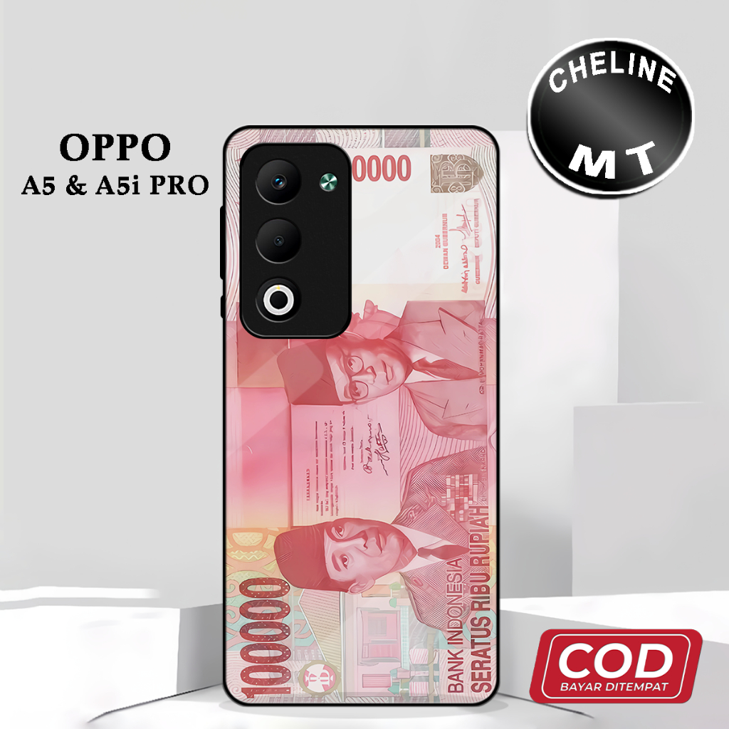 ( DD 4 ) เคส Sofcase Glossy สําหรับ Oppo A5 l oppo A5i PRO l Anime Motif l บทคัดย่อ l น่ารัก l Kesin