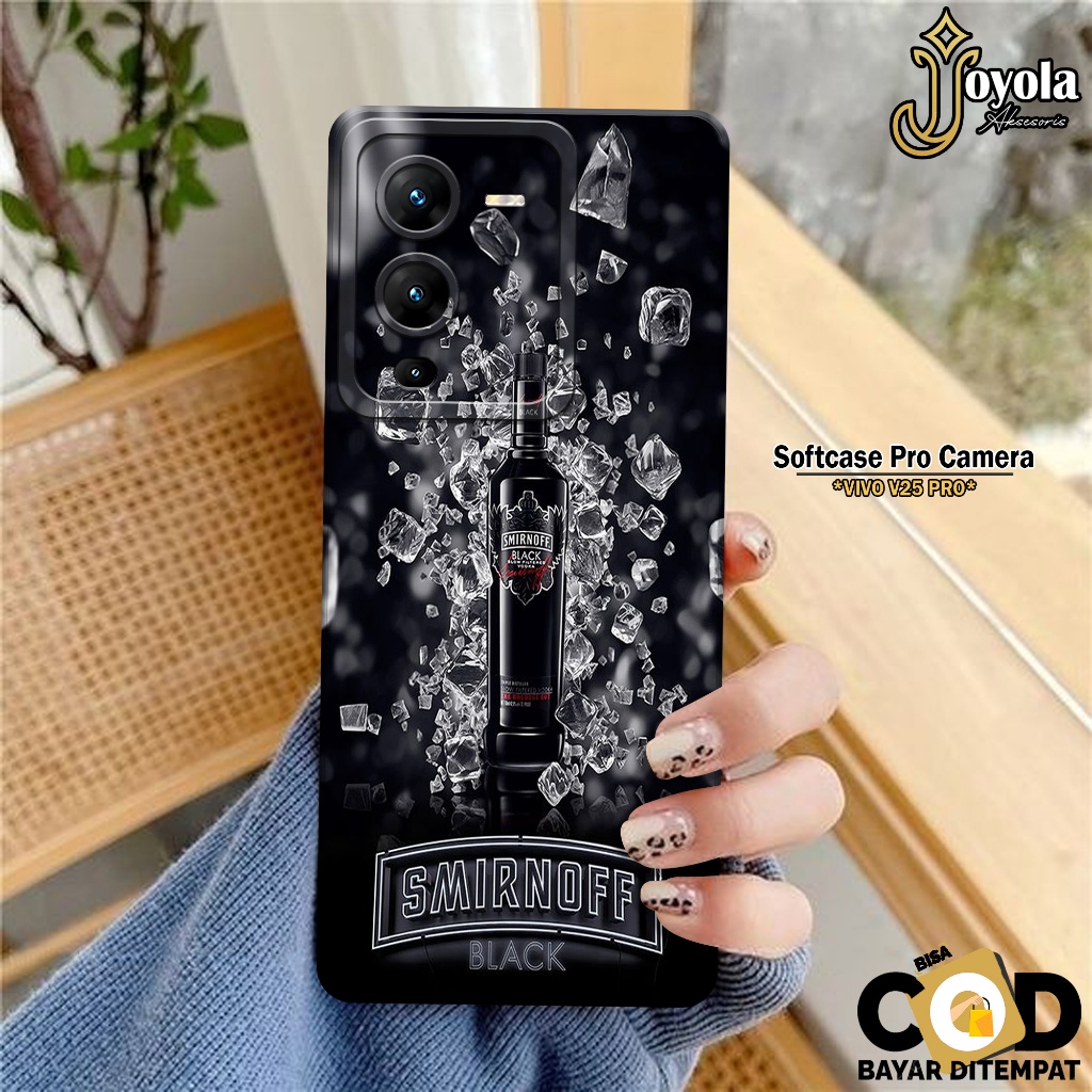 เคส HP Vivo V25 Pro - เคสเครื่องดื่มแฟชั่น - ซิลิโคนกล้อง Pro - เคส Vivo V25 Pro Softcase - เคส Vivo