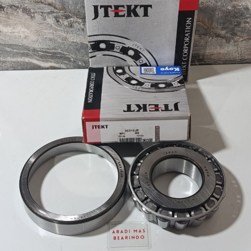 BEARING 30310 JR KY FRONT OUTER WHEEL BEARING NISSAN CK12