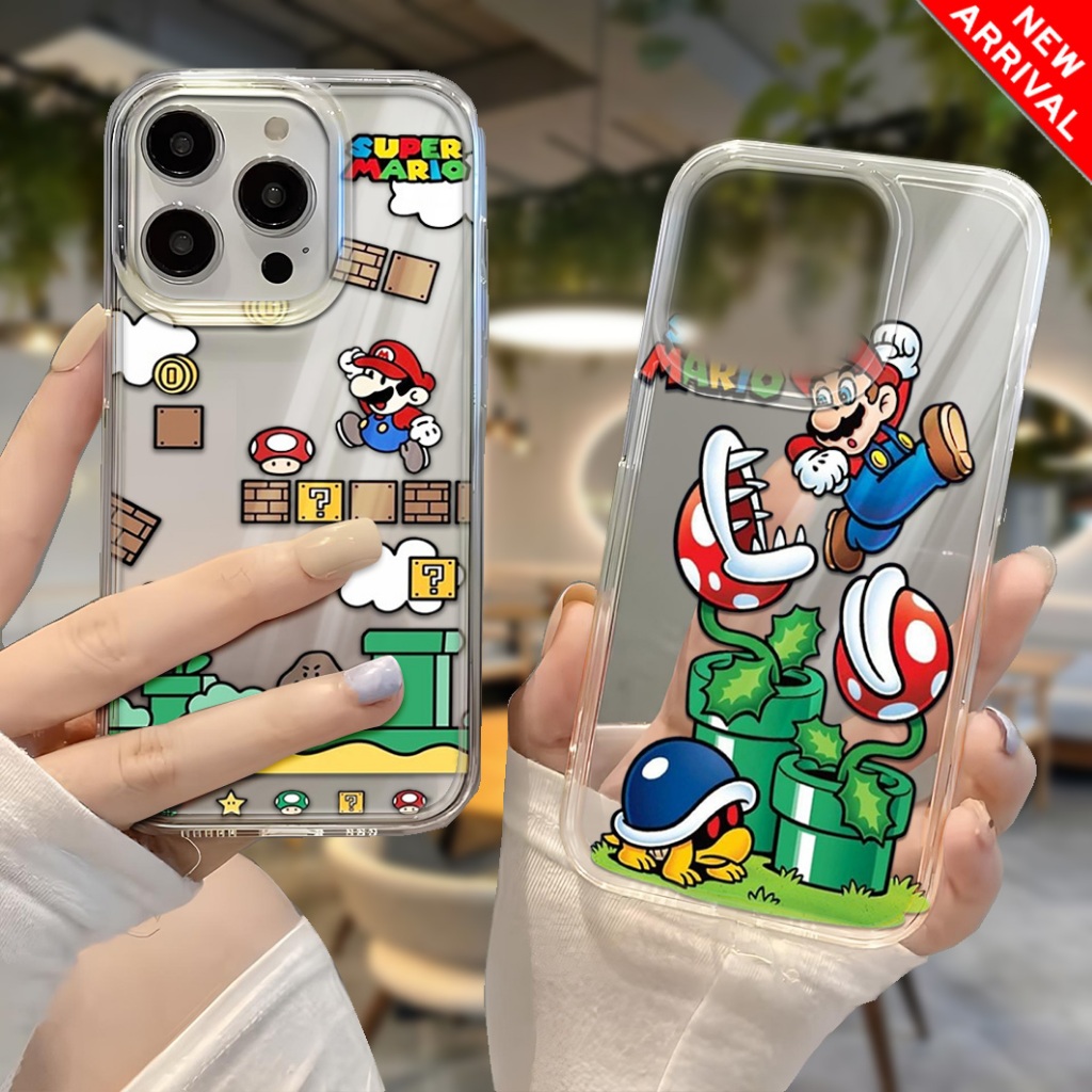 MARIO COMPATIBLE สําหรับ REALME C75 / C71 / P3 5G / GT 7 / C51 / C53 / C55 / 14 5G / 14T / 13 4G / 1