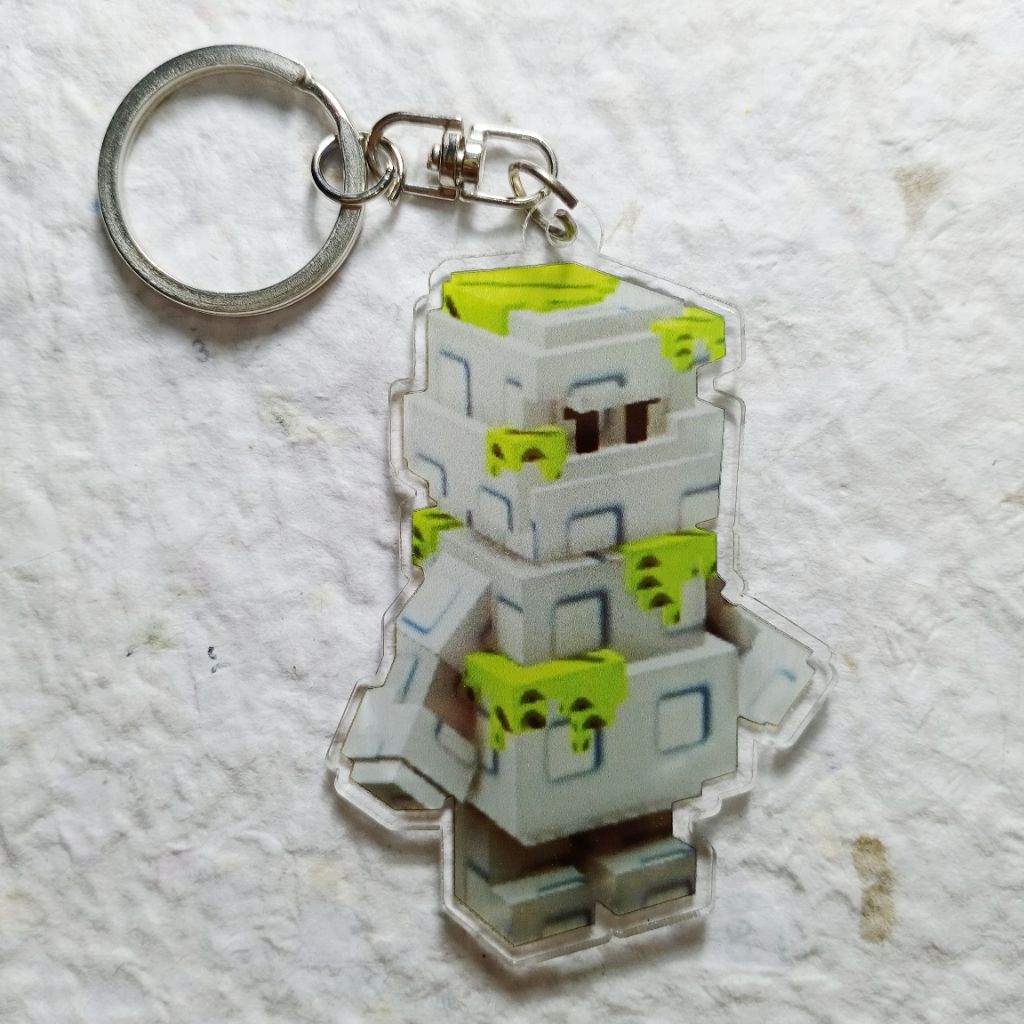 GANTUNGAN GOLEM Grow A Garden พวงกุญแจ Grow A Garden Golem