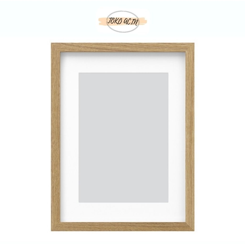 กรอบรูป Rodalm พร้อมเอฟเฟกต์โอ๊ค 30x40ซม. กรอบรูป กรอบรูปอเนกประสงค์ กรอบรูปไม้