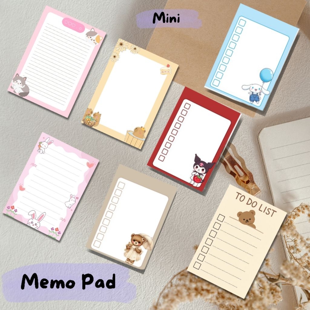 Memo Paper Notepad Small NotePad Custom Photo