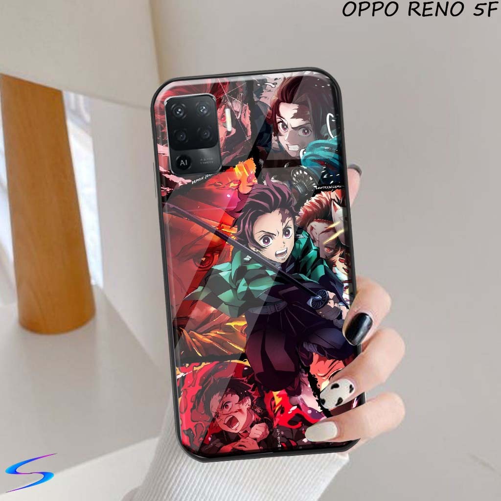 HP ล่าสุด Oppo Reno 5F CASE (demon slyer) - Phone Case - Sheishore - Phone Case - Phone Softcase - P