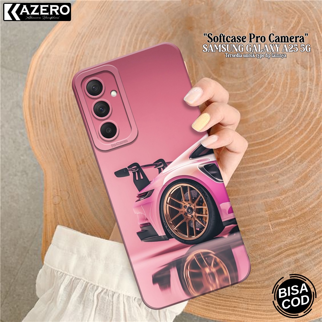 HP KAZERO - เคสโทรศัพท์ Samsung Galaxy A25 5G - เคสรถแฟชั่น - เคส Pro - เคส Sam Galaxy A25 5G Softca