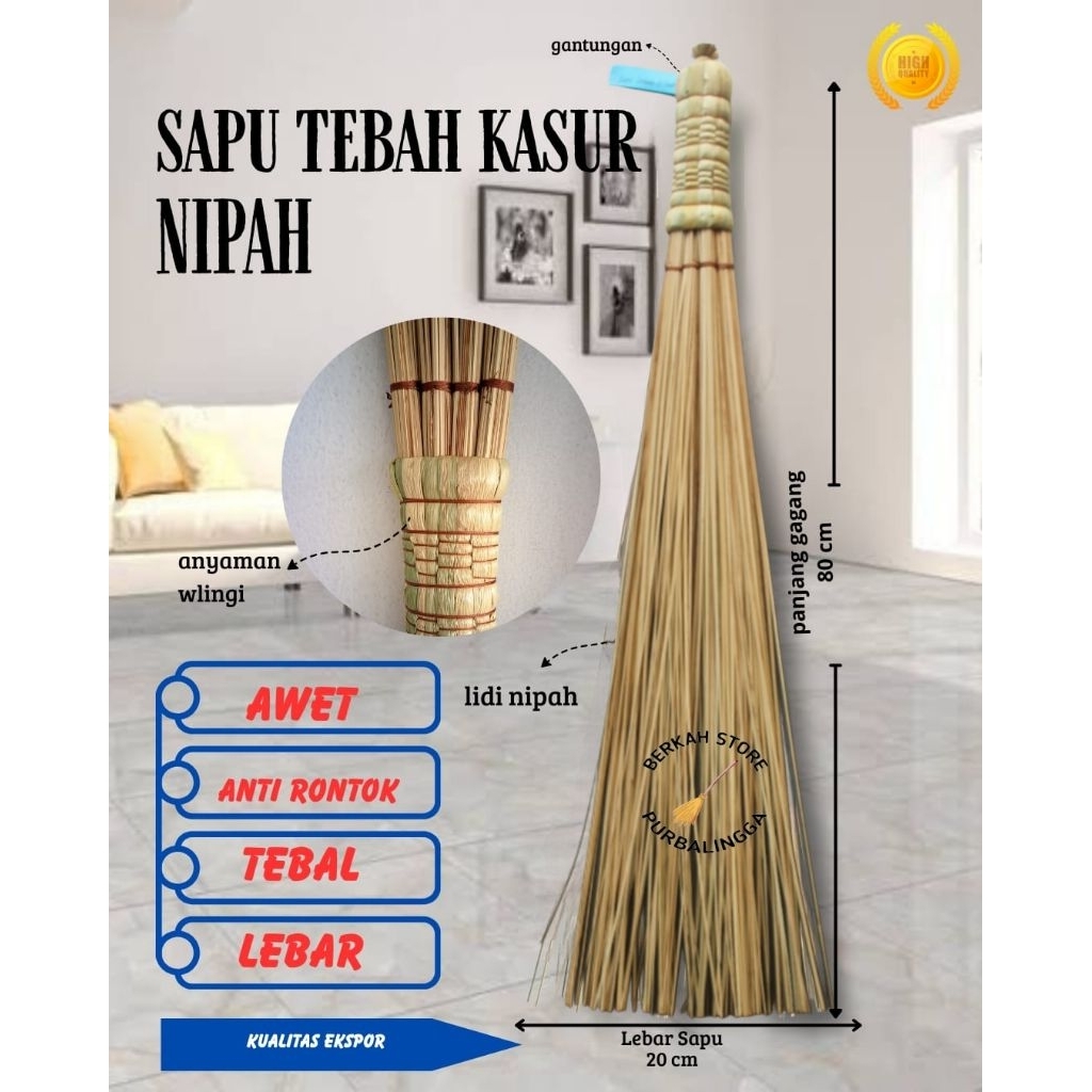 NIPAH STICK MATTRESS BROOM