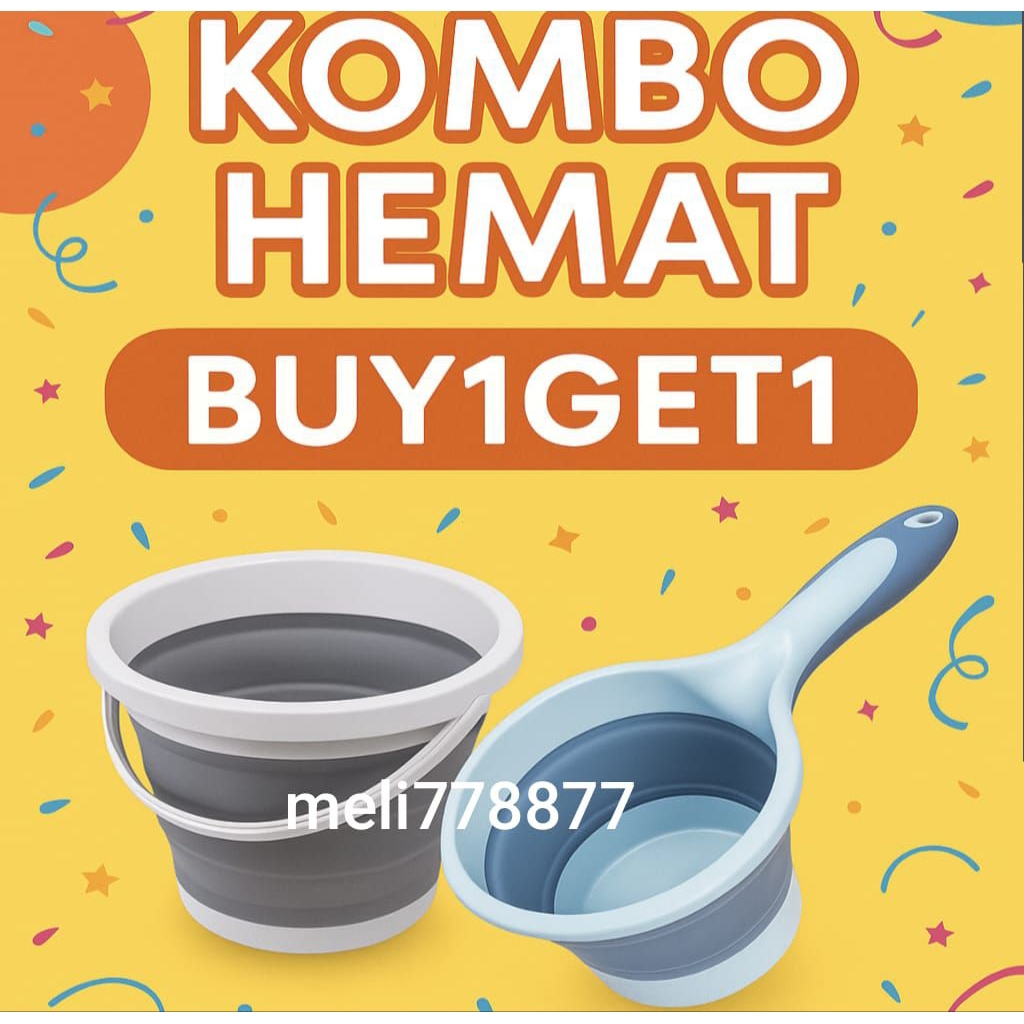 BUY1GET1 PRACTICAL FOLDING DISPOSABLE และ BUCKET