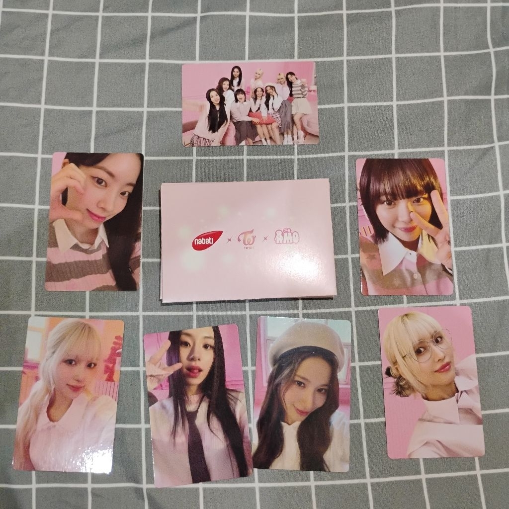 การ์ดรูปถ่าย Nabati x Twice