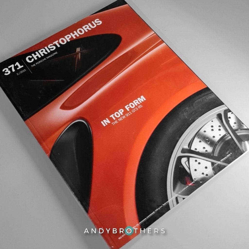 หนังสือยานยนต์ / นิตยสาร / Catalog - Porsche The New 911 GT3 RS Official Magazine Christophorus Orig