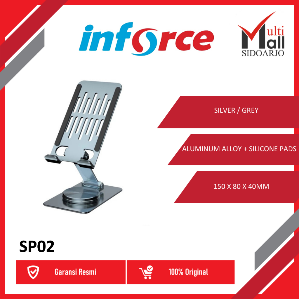 Inforce หมุน HP Stand SP02 ขาตั้ง HP 360 องศา ที่วางแท็บเล็ต 360 องศา
