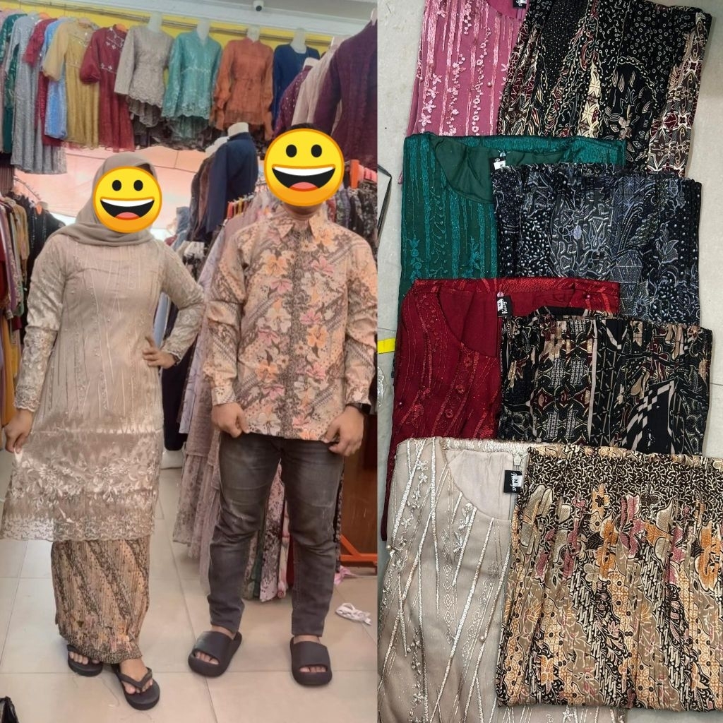 SLIM TILE KEBAYA TUNIC