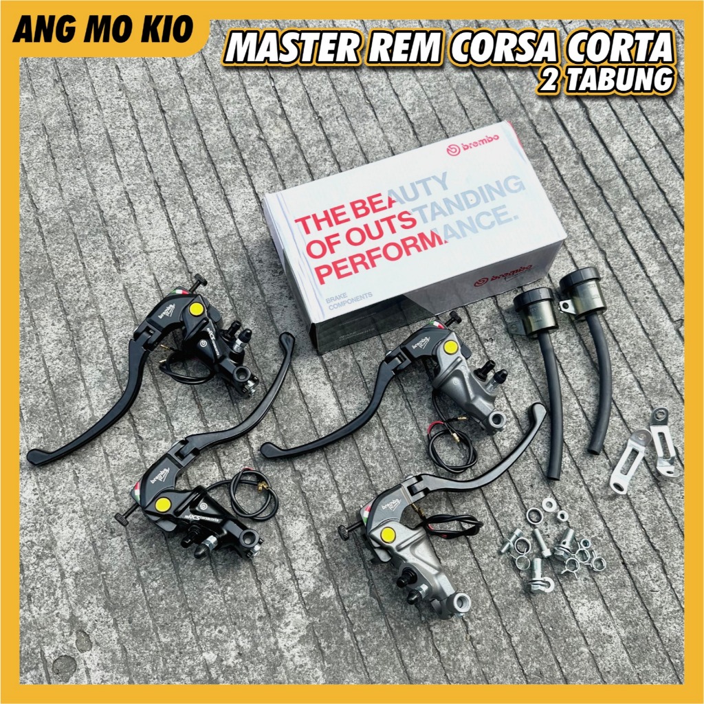 LOKAL BREMBO RCS 19 CORSA CORTA VIETNAM UNIVERSAL FOLDING HANDLE NINJA R RR SS CRF KLX FU VISION MAT