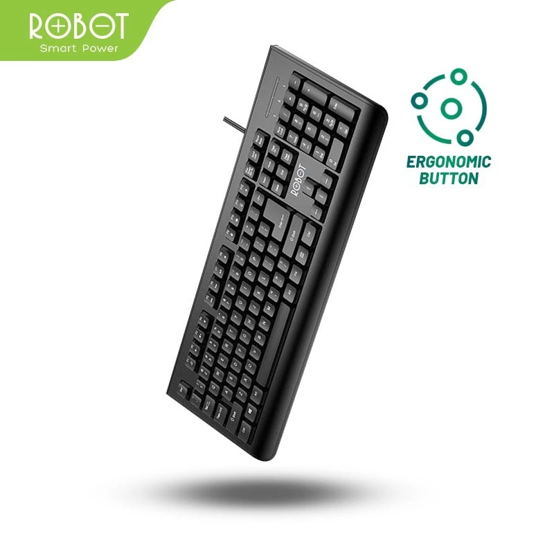 ROBOT คีย์บอร์ดแบบมีสาย USB Ultra, RK10 & RK20 Keyboard ROBOT Brand Original 100%