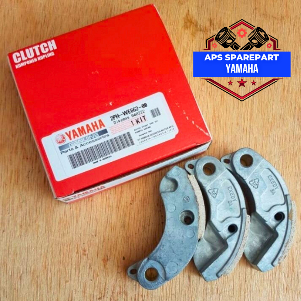 ต้นฉบับ YAMAHA DOUBLE CLUTCH AUTOMATIC Mio M3 Mio 125 Mio S Mio Z Soul GT 125 Fino FI 125 CLUTCH WEI