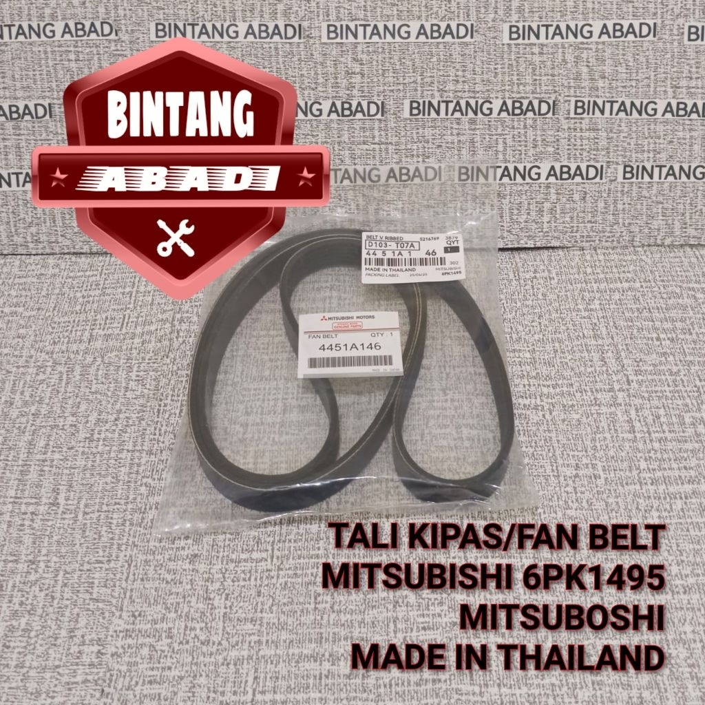 PAJERO SPORT FAN BELT PAJERO SPORT FAN BELT 6PK1495