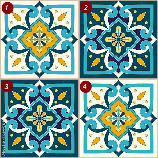 ST - TILE STICKER ขนาด 60x60cm / FLOOR STICKER / VARIATIVE AND CUSTOM SIZE CERAMIC