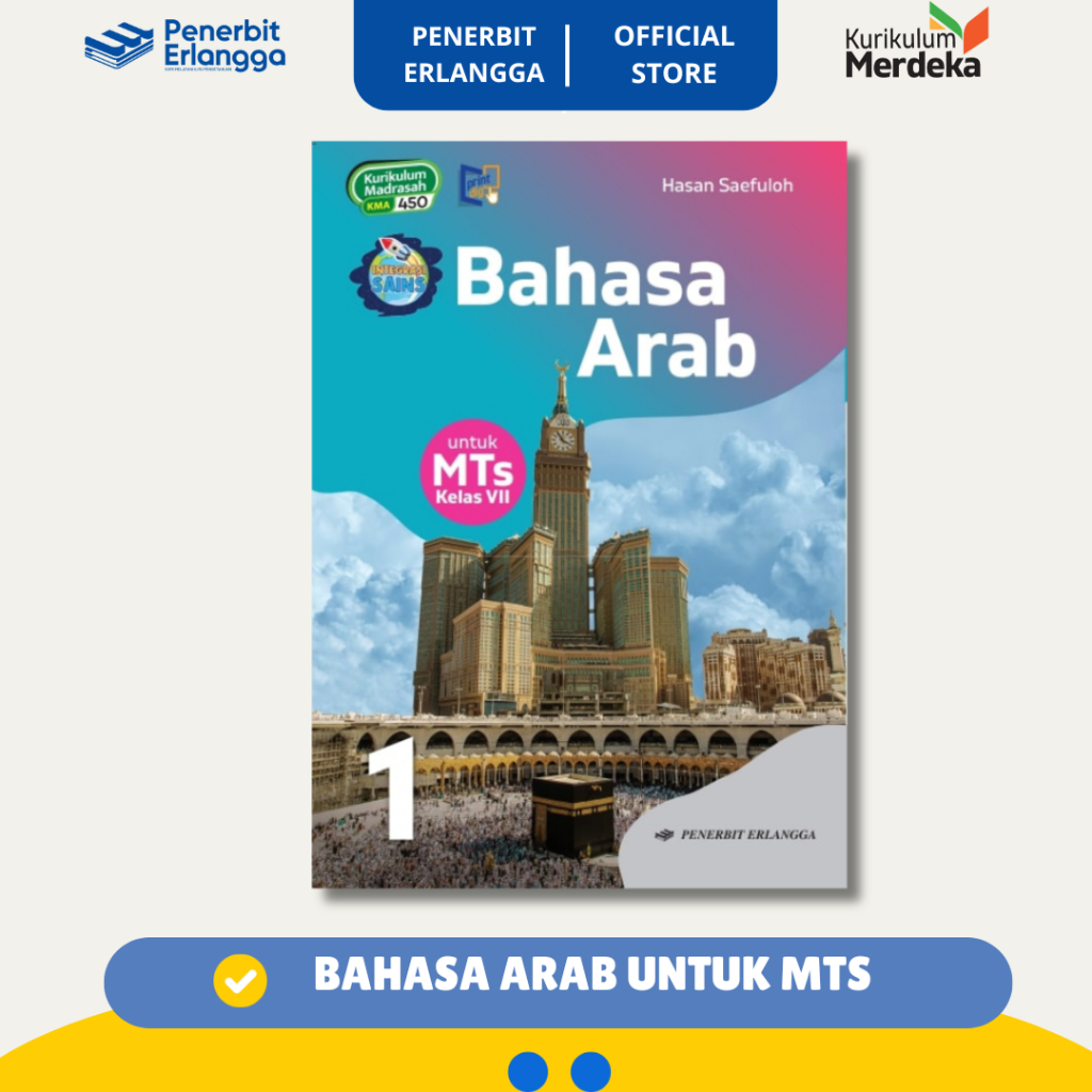 [Erlangga Official] Arabic for Mts Grade 7 Curriculum Kma450