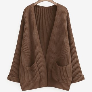 Cardigan Rajut Jumbo Oversize Premium | Outer Rajut Tebal Nyaman Ukuran Besar Fit To XXL