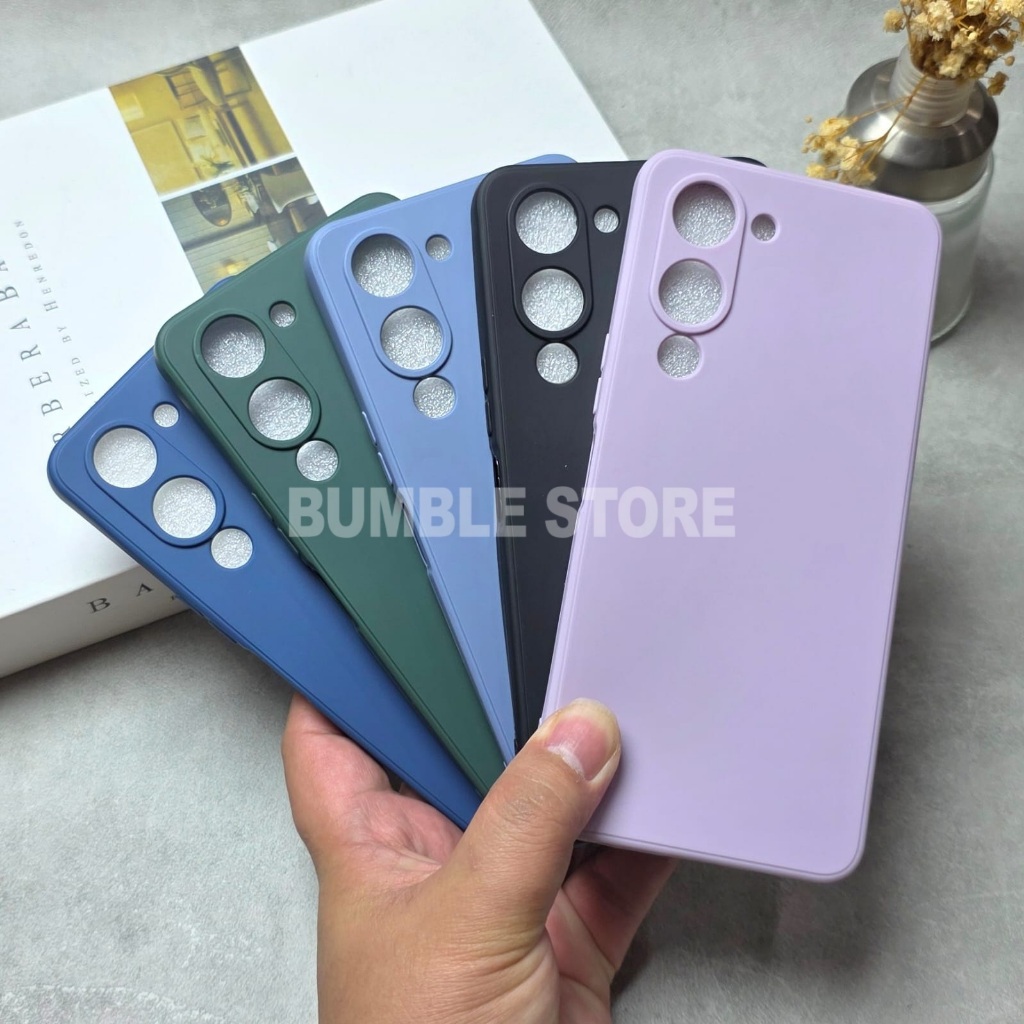 BUMBLEBEE - Softcase Macaron Square Color Case Vivo Y04 Vivo Y04S Vivo Y19S GT