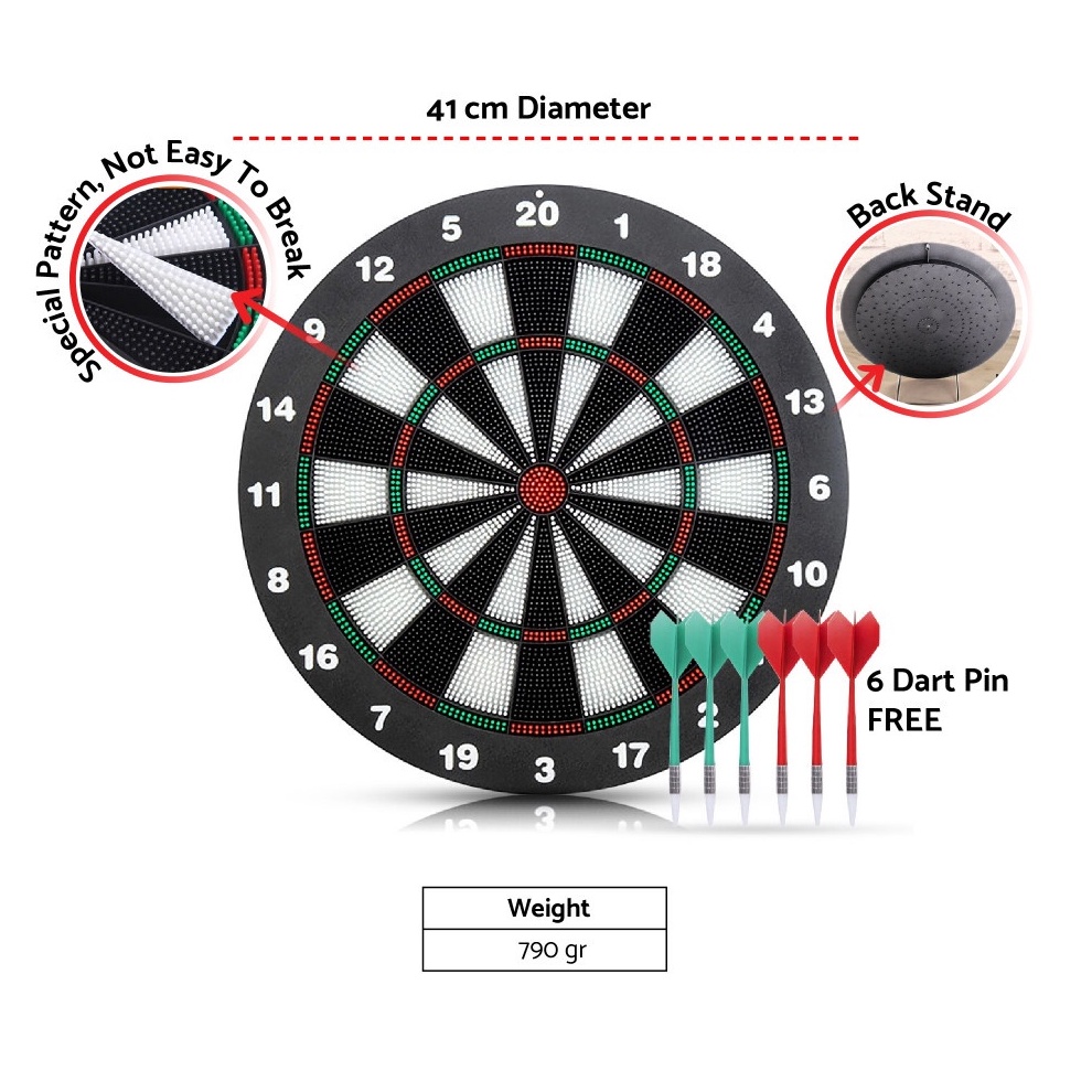 CODE K29I Dart Board Safety Set Game Dart Board ROX Original