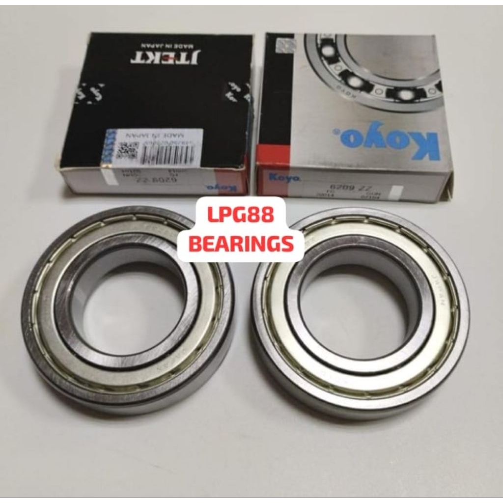 BEARING 6209 ZZ IRON COVER PATCH 6209ZZ
