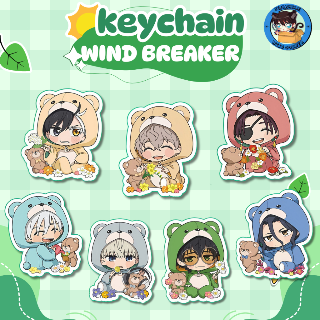 GANTUNGAN WIND BREAKER KEYCHAIN / WIND BREAKER / BRACELET / PHONE STRAP