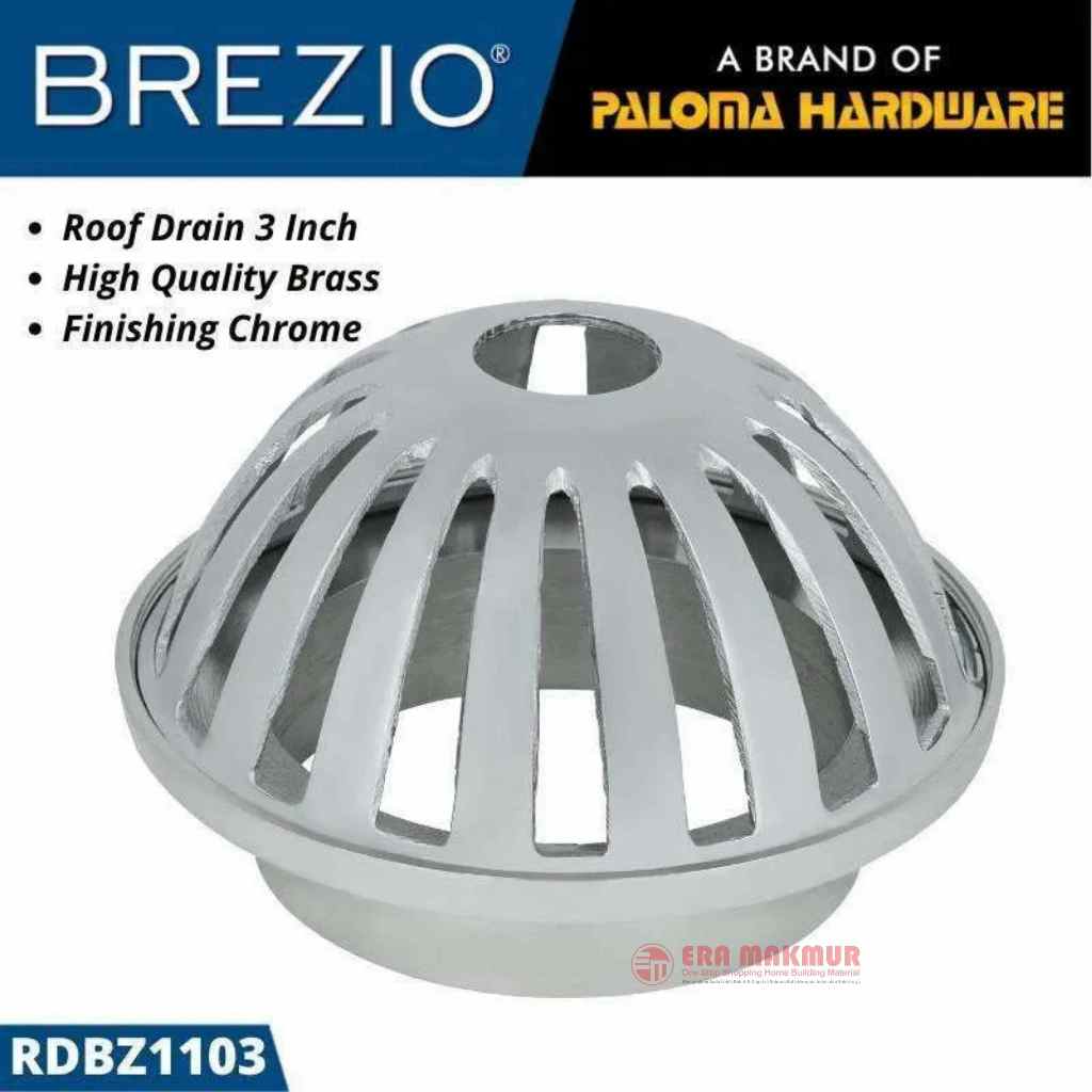 BREZIO ROOF DRAIN 3" RDBZ 1103 Gutter Filter ROOF DRAIN Filter