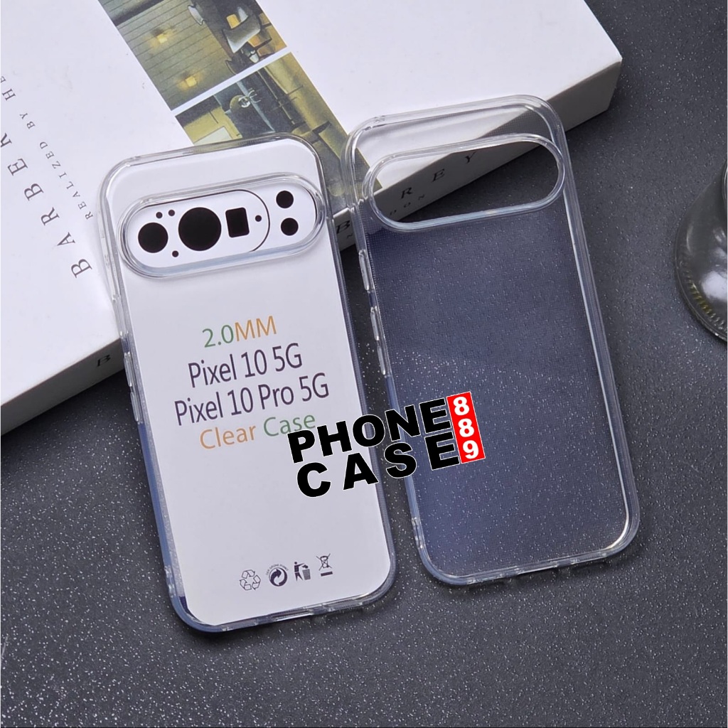 CLEAR CASE CLEAR 2.0MM CASE CLEAR TRANSPARENT GOOGLE PIXEL 10 GOOGLE PIXEL 10 PRO XL CH-1