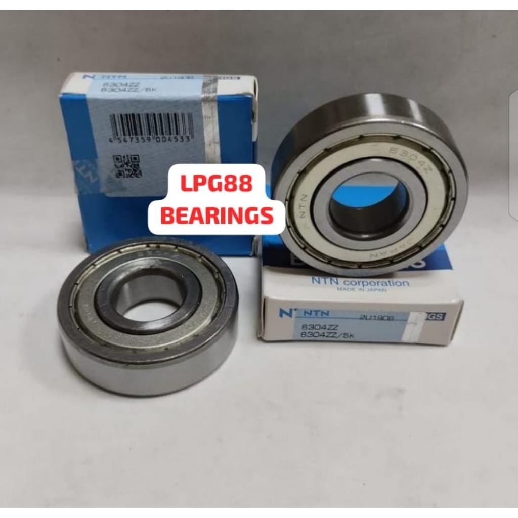 BEARING 6304 ZZ NTN IRON COVER 6304ZZ
