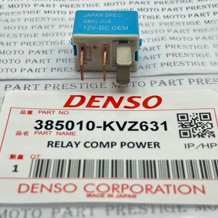 38501-KVZ631 DENSO รีเลย์สตาร์ท 4 ขา BeAT Fi Vario 125 150 Scoopy eSP CBR150R DENSO