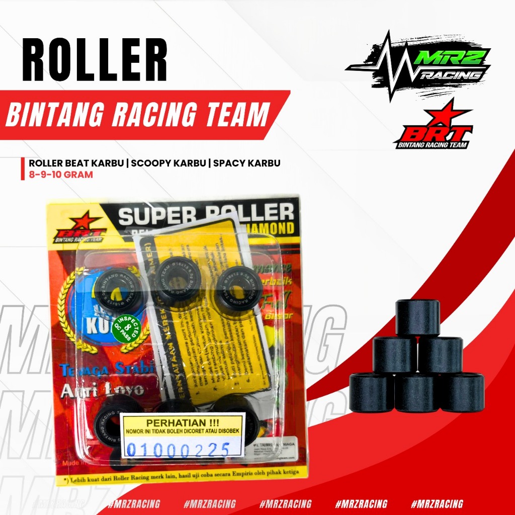 BRT - BEAT CARBON - ROLLER RACING BEAT - SCOOPY CARBON BLACK DIAMOND - ROLLER RACING BRT
