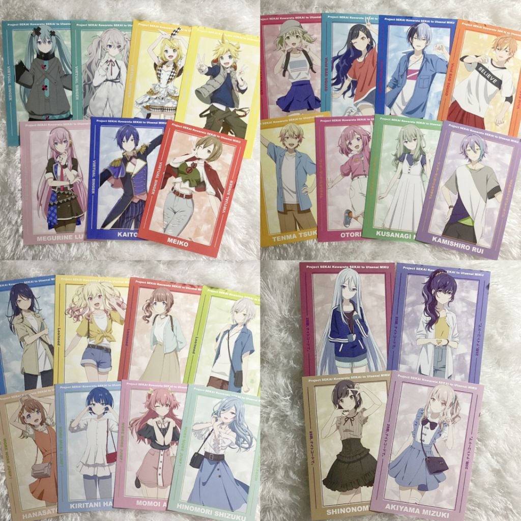 [อัปเดต] Project Sekai Movie Animate Postcard