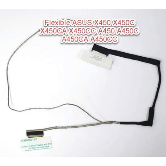 สาย lcd ยืดหยุ่นสําหรับ asus X450 X450C X450CA X450CC A450 A450C A450CA A450CC a450l a450lc a450