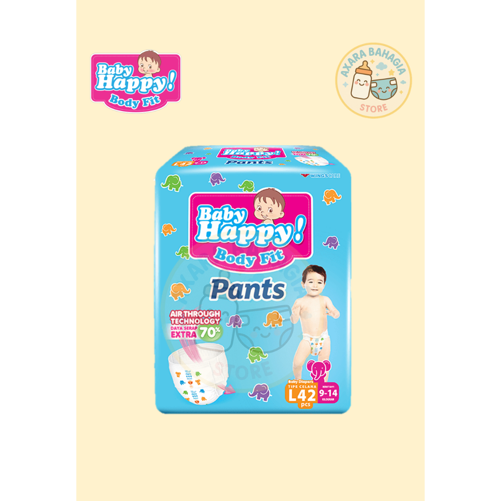 Baby Happy L42 Happy Pants - กางเกงผ้าอ้อม L42