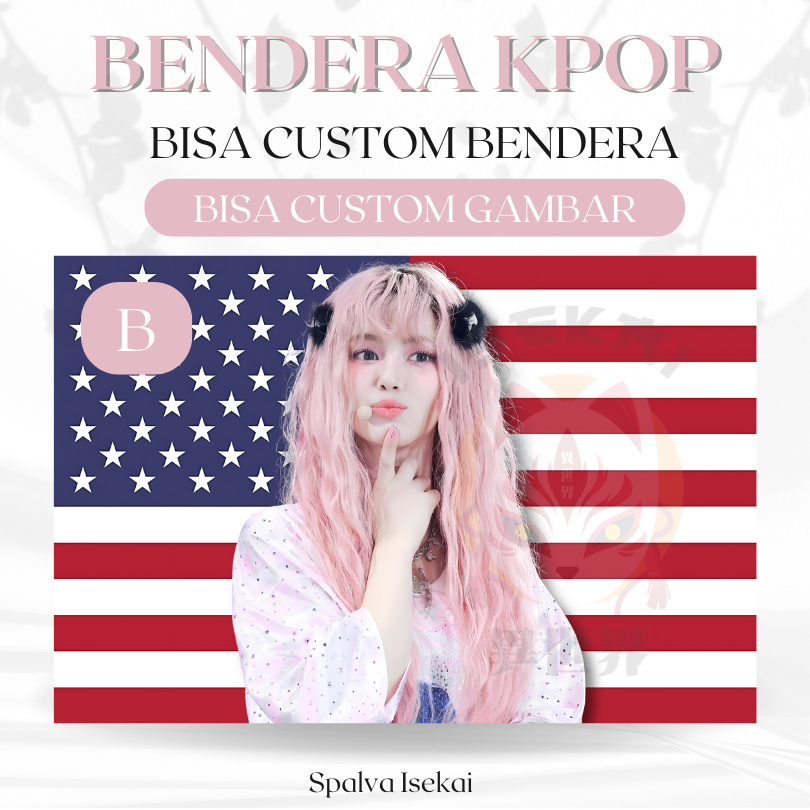 AMERICAN FLAG KPOP DANIEL NEWJEANS NJ NJZ / โปสเตอร์ KPOP / KPOP FLAG Danielle Marsh / KPOP Tapestry