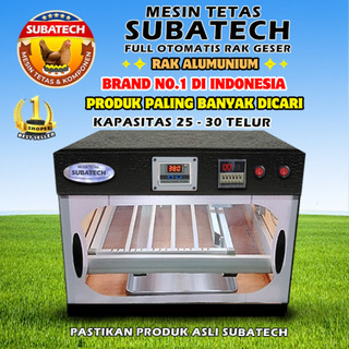 SUBATECH RG-25 Mesin Tetas Telur Full Otomatis Penetas RG 25