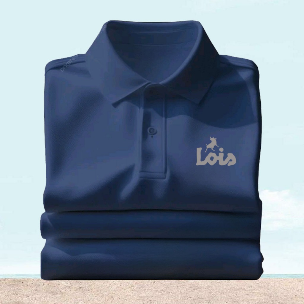 เสื้อโปโลแขนสั้น L015 สีเงิน | ลําลอง สง่างาม | สวมใส่สบายทุกวัน S-3XL