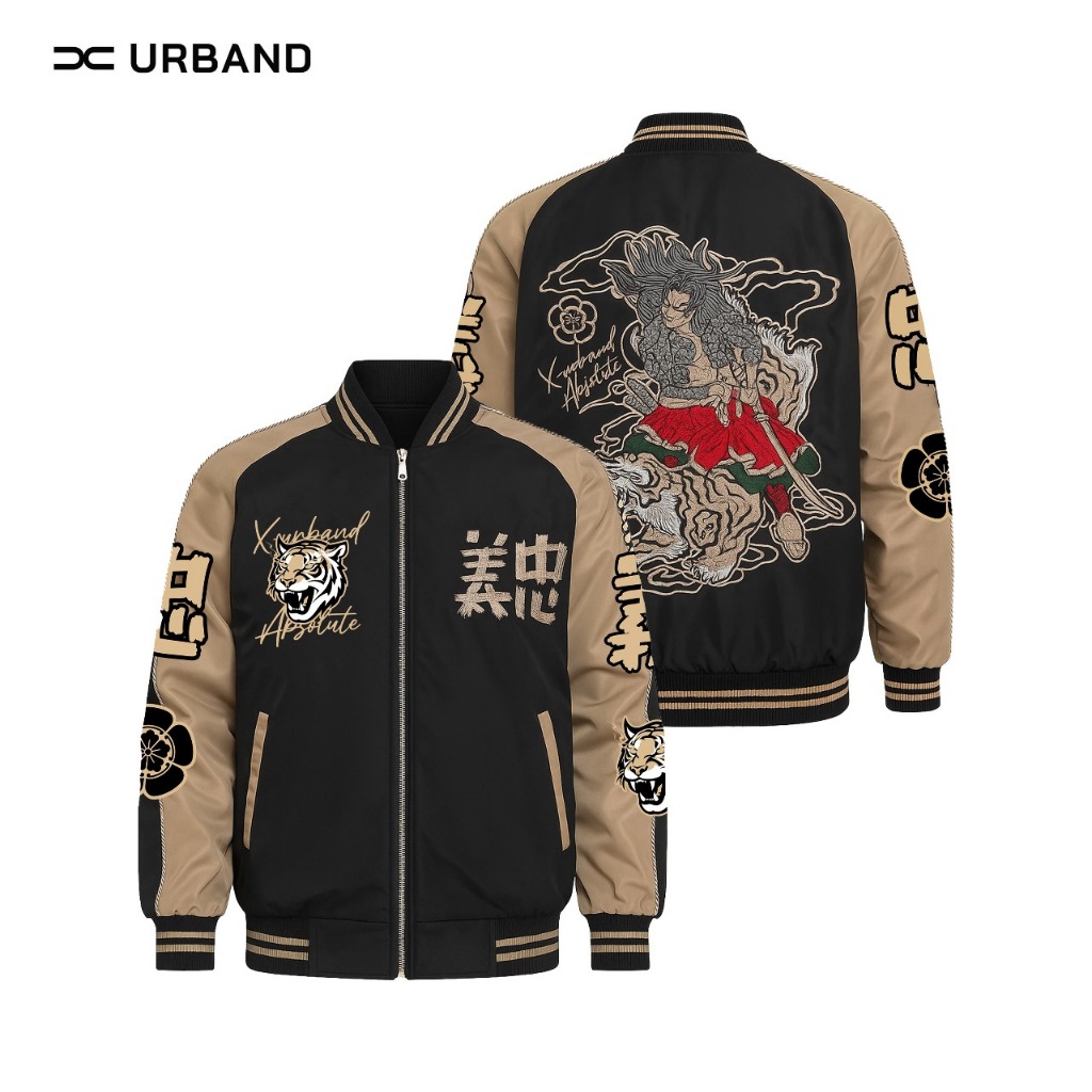 X Urband Absolute Sukajan Tiger Jacket งานปักเต็ม A590